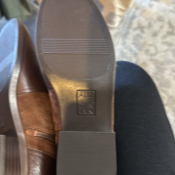 Naturalizer Chocolate Suede and Leather Upper Boots  Wide Calf 7 1/2 - Picture 9 of 9